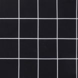 2 db fekete kockás szövet székpárna 40x40x4 cm