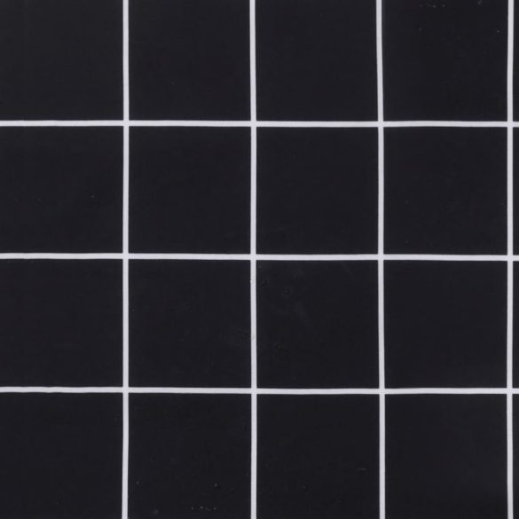 2 db fekete kockás szövet székpárna 40x40x4 cm