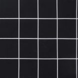 6 db fekete kockás szövet székpárna 50 x 50 x 4 cm