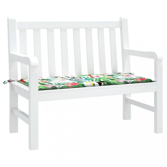 többszínű oxford-szövet kerti padpárna 120x50x4 cm