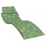 levélmintás oxford-szövet napozóágypárna