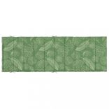 levélmintás oxford-szövet napozóágypárna