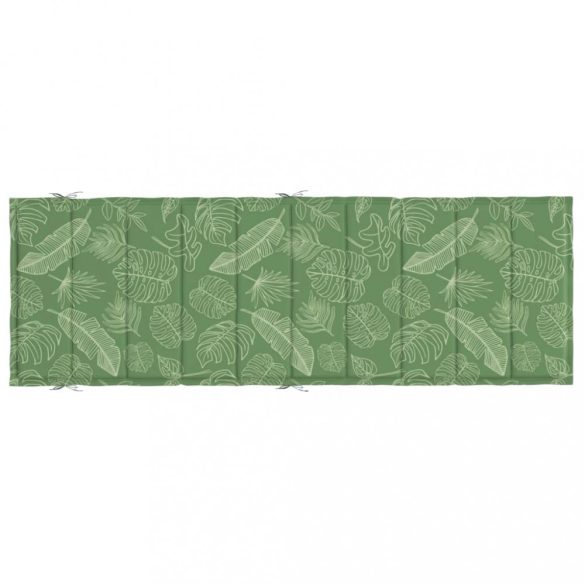 levélmintás oxford-szövet napozóágypárna