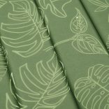 levélmintás oxford-szövet napozóágypárna