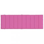 rózsaszín oxford-szövet napozóágypárna