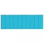 türkizkék oxford-szövet napozóágypárna