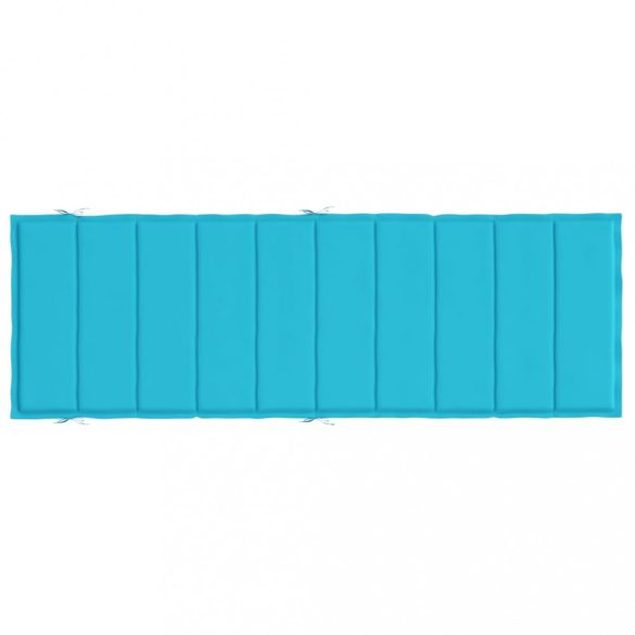 türkizkék oxford-szövet napozóágypárna