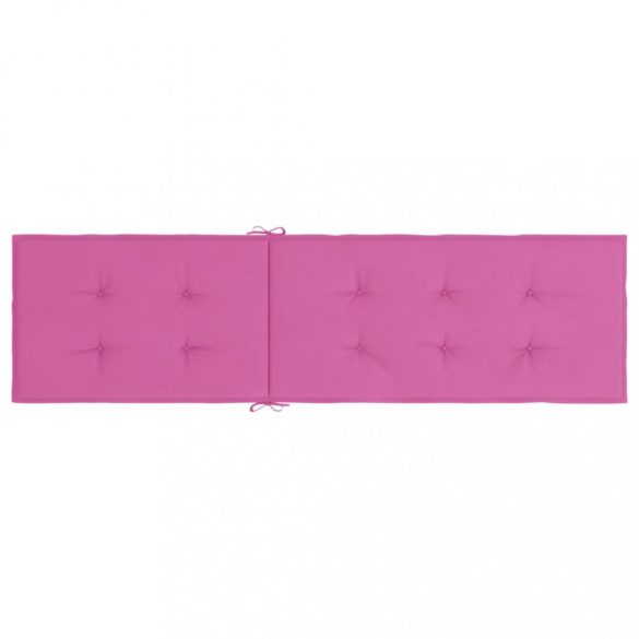 rózsaszín oxford-szövet teraszágypárna