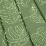 levélmintás oxford-szövet napozóágypárna