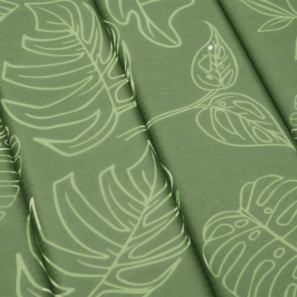 levélmintás oxford-szövet napozóágypárna