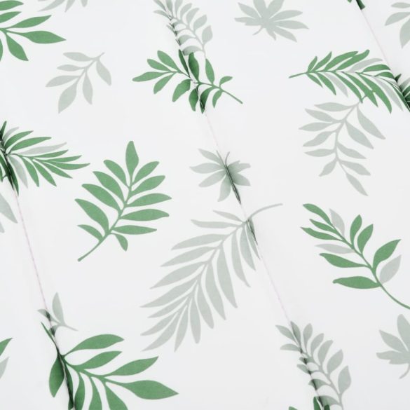 levélmintás oxford-szövet napozóágypárna