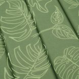 levélmintás oxford-szövet napozóágypárna