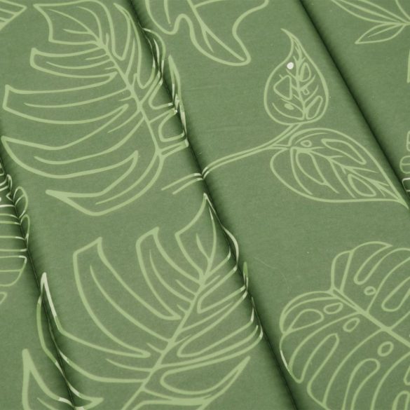 levélmintás oxford-szövet napozóágypárna