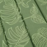 levélmintás oxford-szövet napozóágypárna