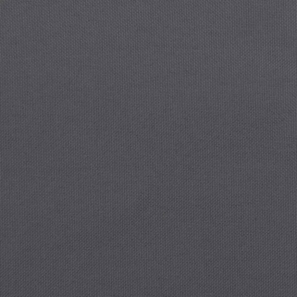 2 db antracitszürke oxford szövet székpárna 50 x 50 x 7 cm