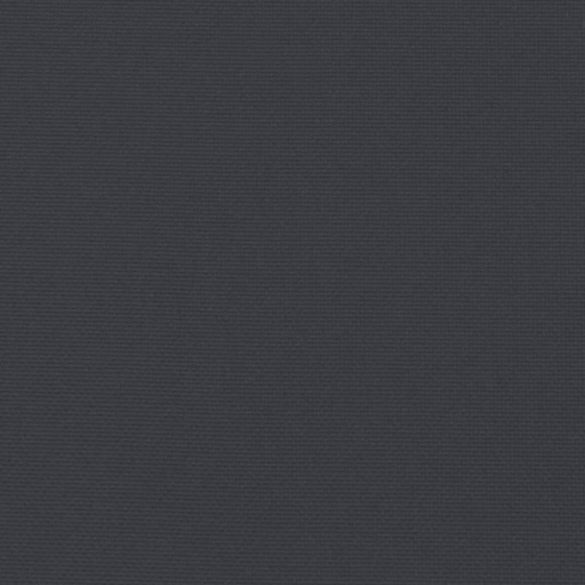 fekete oxford szövet kerti padpárna 180 x 50 x 7 cm