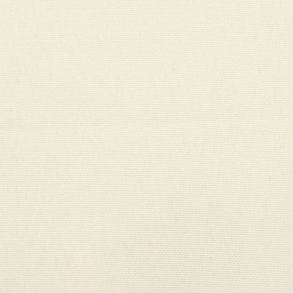 2 db krémszínű oxford szövet kerti padpárna 100 x 50 x 7 cm