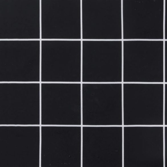 3 db fekete kockás oxford szövet raklappárna