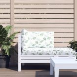 3 db levélmintás oxford szövet raklappárna