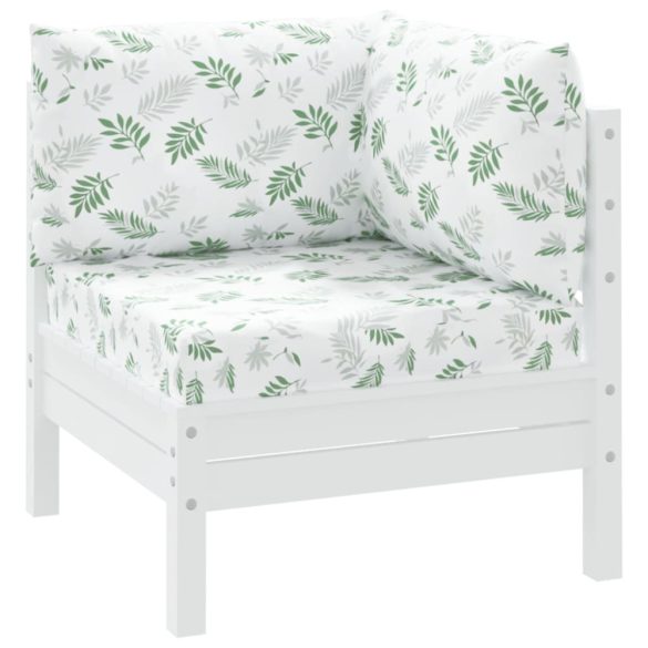 3 db levélmintás oxford szövet raklappárna