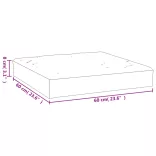 kék oxford szövet raklappárna 60x60x9,5 cm