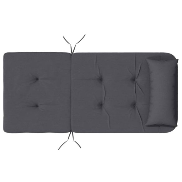 2 db antracitszürke oxford-szövet Adirondack-székpárna