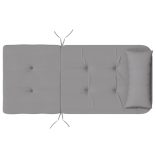 2 db szürke oxford-szövet Adirondack-székpárna