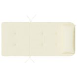 2 db krémszínű oxford-szövet Adirondack-székpárna