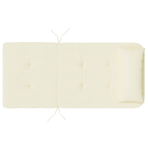 2 db krémszínű oxford-szövet Adirondack-székpárna