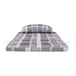 2 db szürke kockás oxford-szövet Adirondack-székpárna