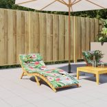 színes oxford-szövet napozóágypárna 180x60x4 cm