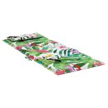 6 db többszínű oxford szövet magas háttámlájú székpárna