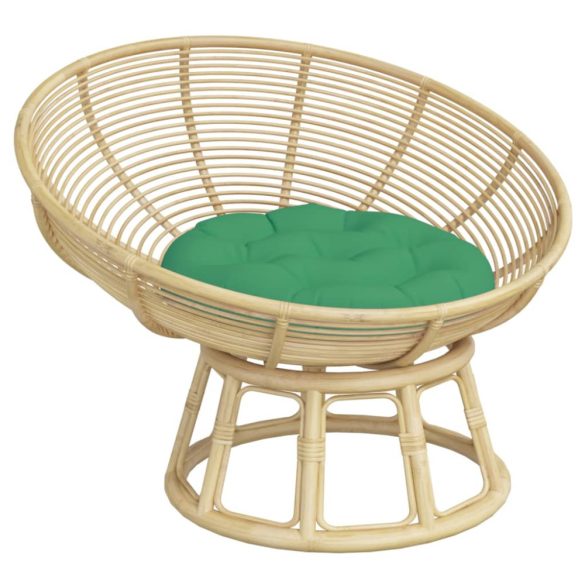 zöld oxford-szövet kerek párna Ø 60 x 11 cm