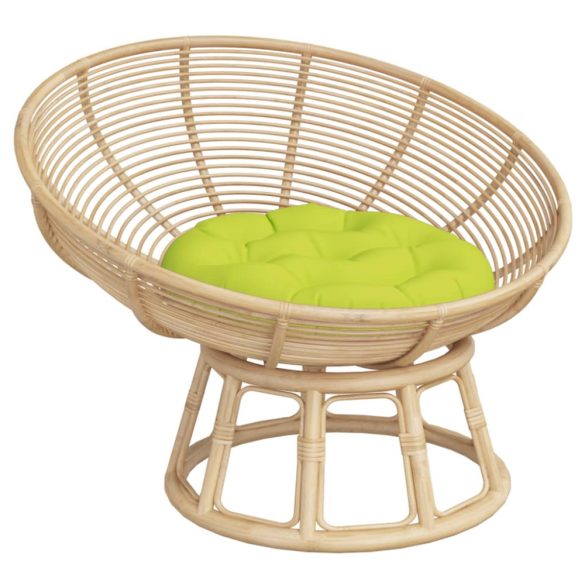 világoszöld oxford-szövet kerek párna Ø 60 x 11 cm