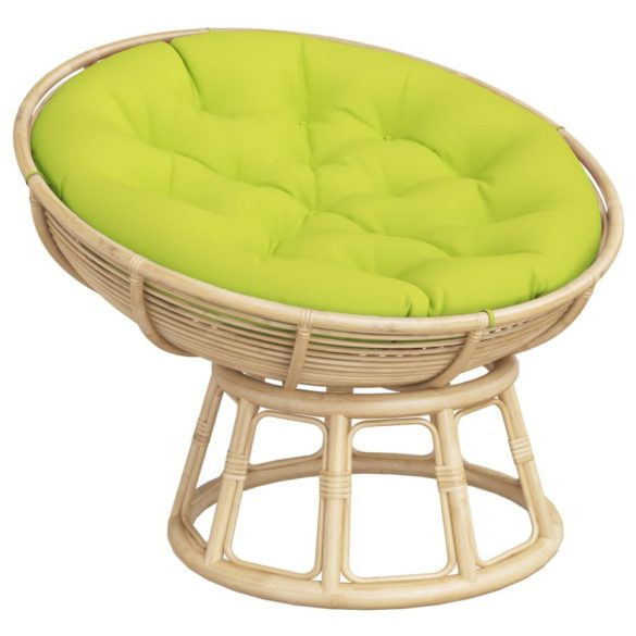 világoszöld oxford-szövet kerek párna Ø 100 x 11 cm