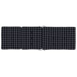 2 db fekete kockás oxford szövet nyugágypárna