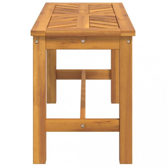 tömör akácfa kerti pad 80 cm