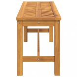 tömör akácfa kerti pad 110 cm