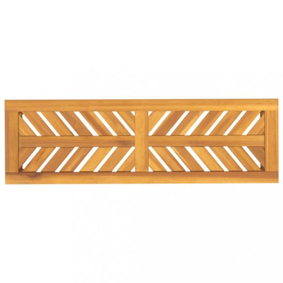 tömör akácfa kerti pad 110 cm