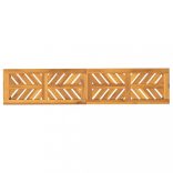 tömör akácfa kerti pad 150 cm