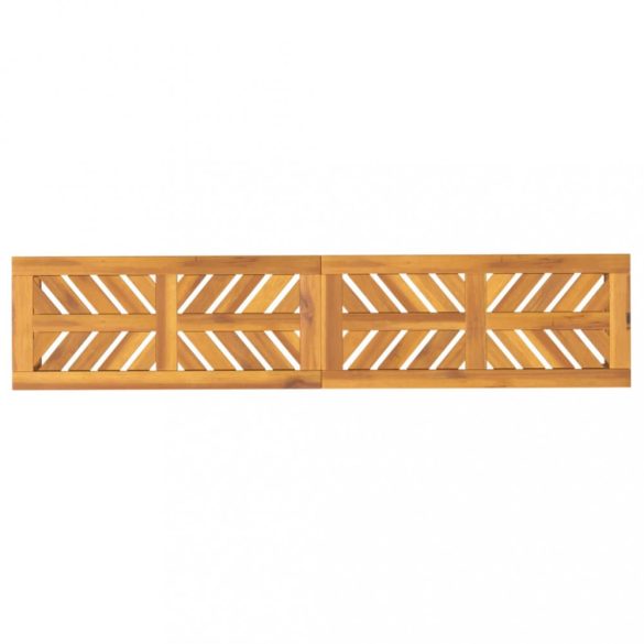 tömör akácfa kerti pad 150 cm