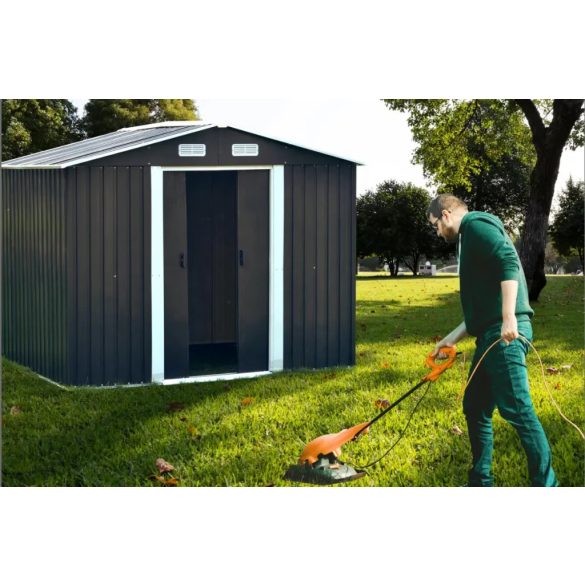 Archer stabil fém kerti tároló 8000 - 258cm x 313cm 8m2 magasított kivitel