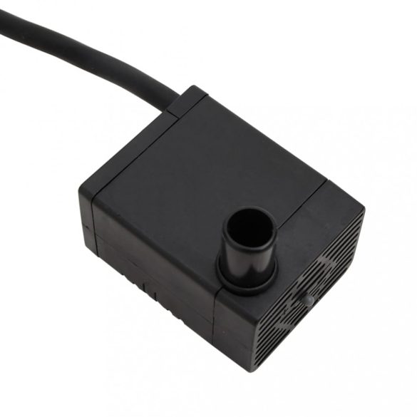 tömör fenyőfa szökőkút szivattyúval 28 x 28 x 34,5 cm