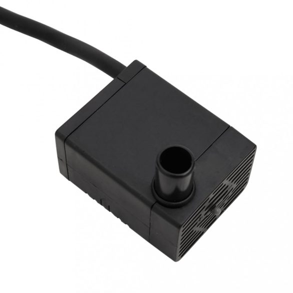 tömör fenyőfa kerekes szökőkút szivattyúval 55 x 55 x 80ncm