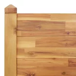 tömör akácfa kerti magaságyás 160 x 60 x 84 cm