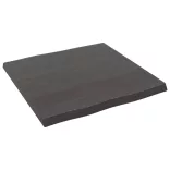 sötétbarna kezelt tömör asztallap 60x60x(2-4) cm