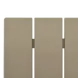 világosbarna polipropilén kerti adirondack szék 75x88,5x89,5 cm