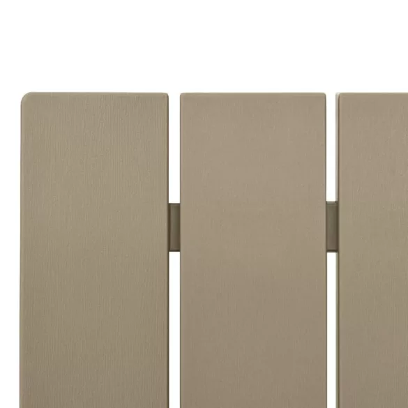 világosbarna polipropilén kerti adirondack szék 75x88,5x89,5 cm