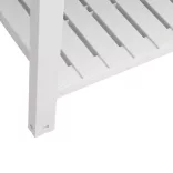 fehér polipropilén magaságyás 110x45x79 cm