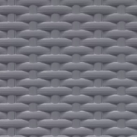 4 db kékszürke polipropilén növénytartó 30 x 30 x 37 cm